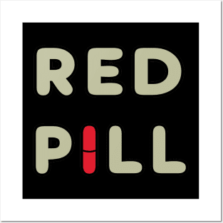 Red Pill Posters and Art